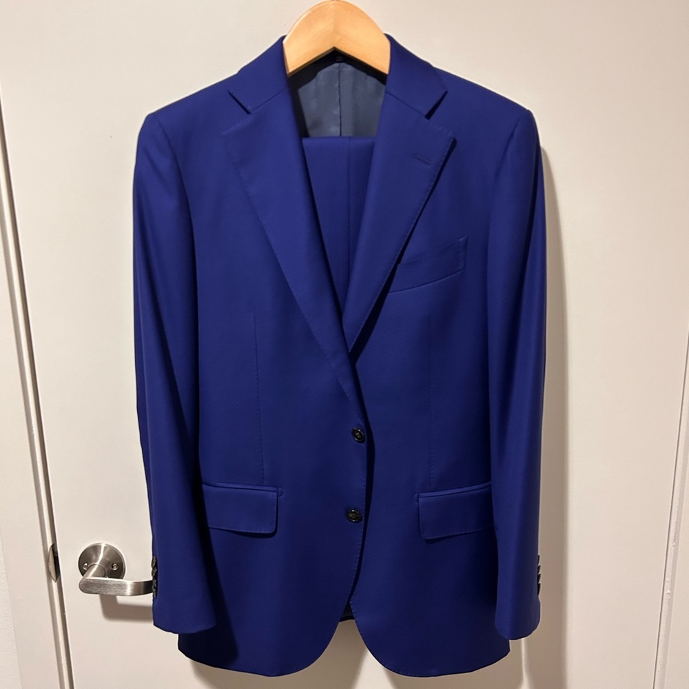 SuitSupply Royal Blue Men’s Suit 38R